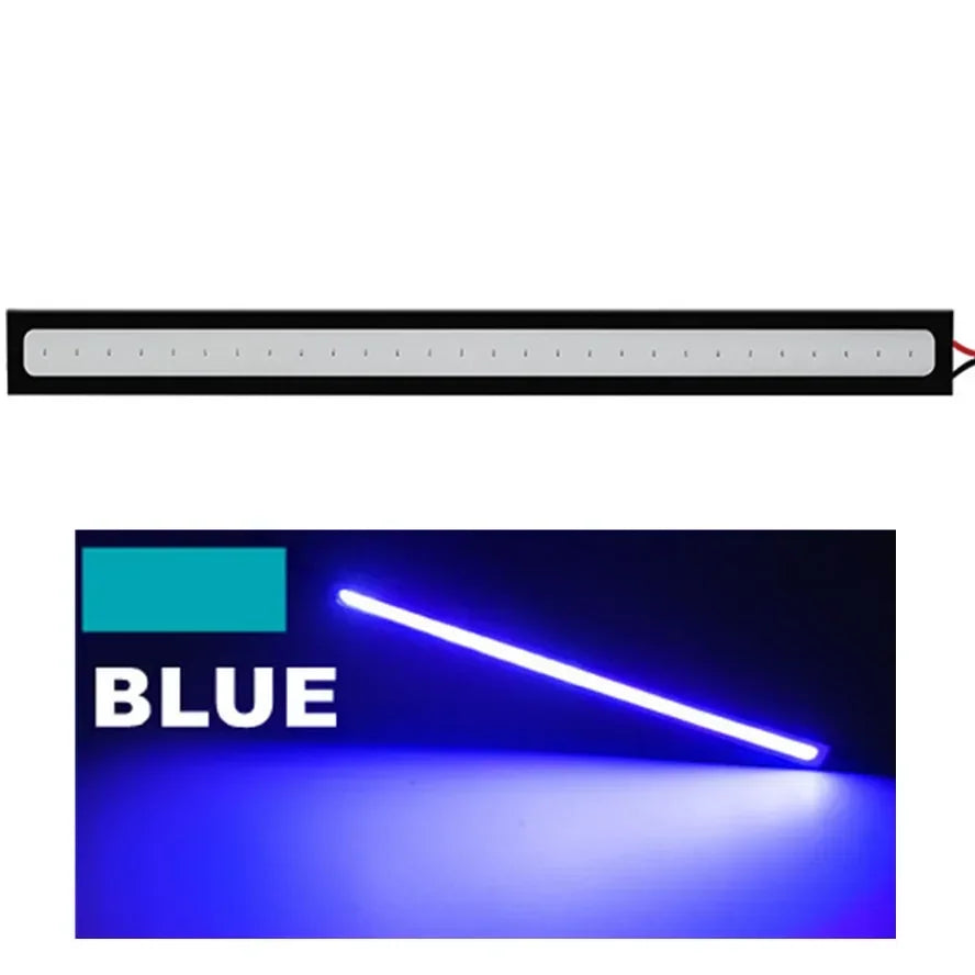 17 cm COB LED-lyslister til køretøjer, 6 eller 10 stk.