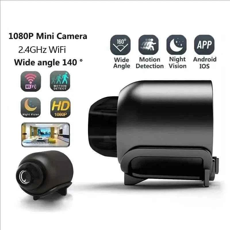 1080P Mini WiFi Night Vision Camera for Home Monitoring