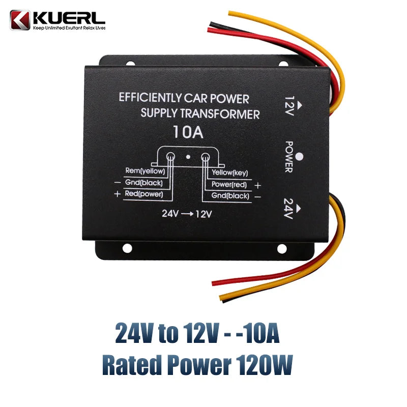 Convertitore di alimentazione DC da 24 V a 12 V