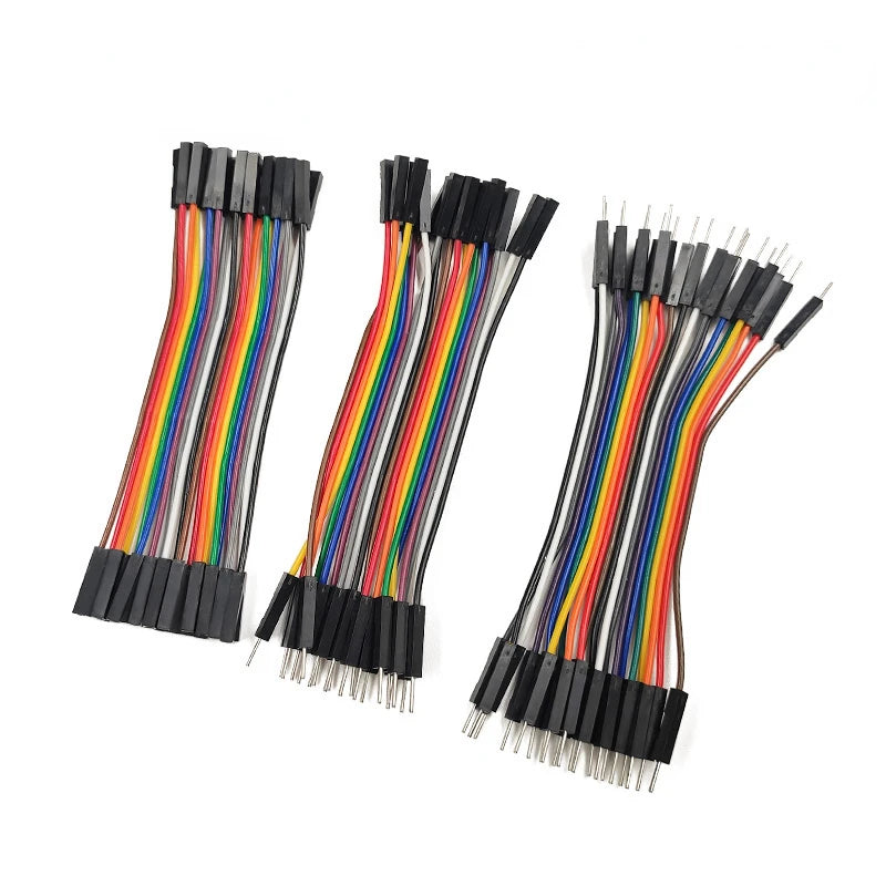 20Pin Dupont Line Male To Male Female To Female Male To FeMale Jumper Wire Cable 10cm 20cm 30cm for Arduino DIY KIT