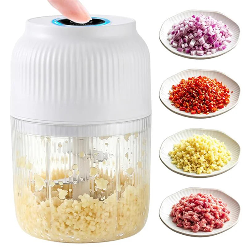 USB-Rechargeable Cordless Mini Food Chopper