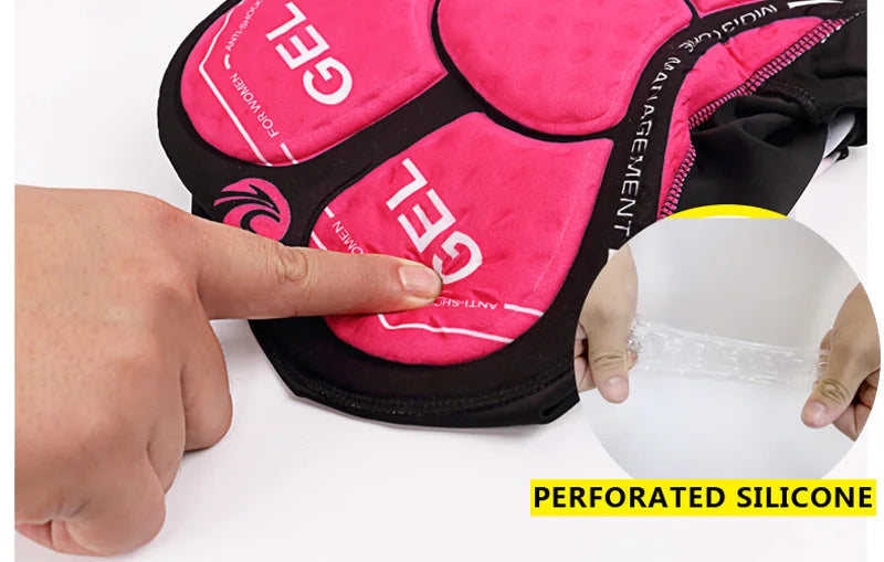 X-TIGER Women Cycling Shorts 3D Gel Padded Shockproof MTB Mountian Bicycle Shorts Road Racing Bike Shorts Summer Outfit Clothes