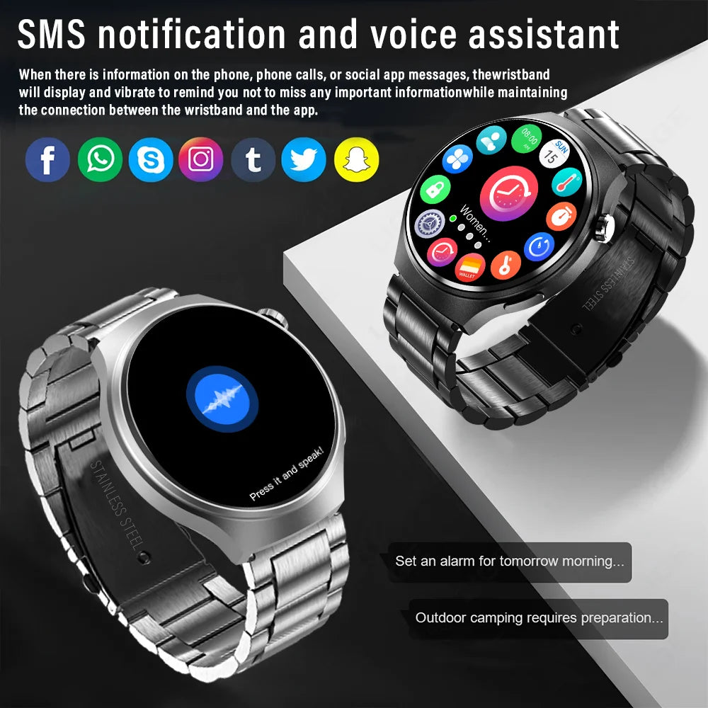 1.52-Inch Smartwatch with Bluetooth Calling