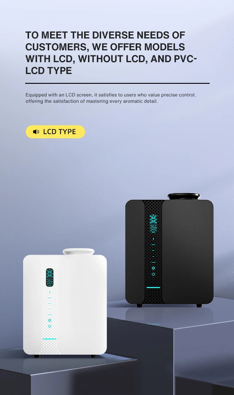 Smart Aroma Diffuser 200ml for Homes and Large Spaces