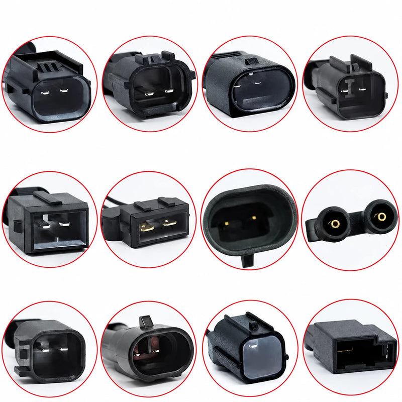 Car Snail Horn Plug UniversalHorn Socket Dedicated Horn Socket Conversion Plug Adapter Auto Horns Speaker Socket Adapter Parts