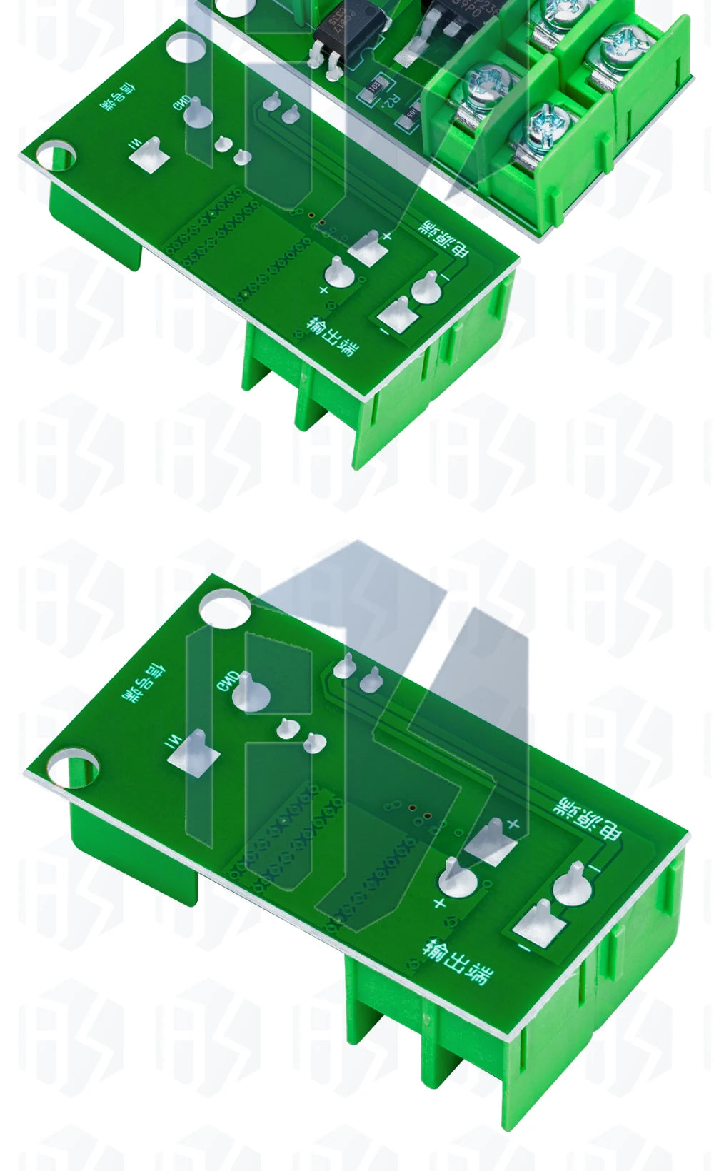 Electronic Control Board - Triggered Switch Module Featuring DC - Controlled MOSFET Optocoupler