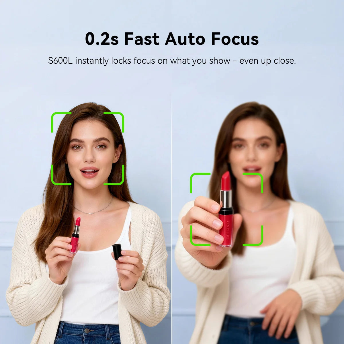 4K Webcam with Ring Light Autofocus 1080P 60FPS USB Camera