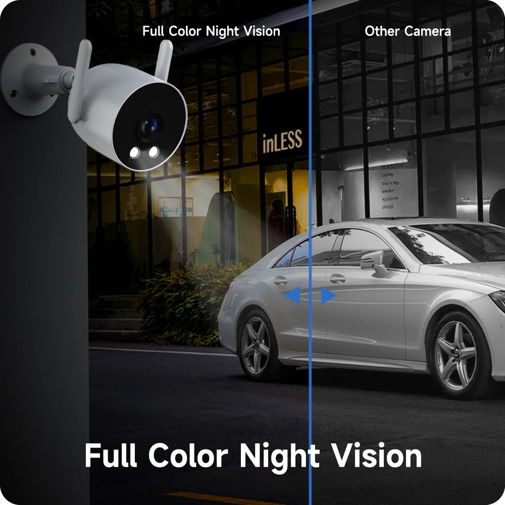 IMILAB EC3 Lite 2K Outdoor WiFi Security Camera with Color Night Vision
