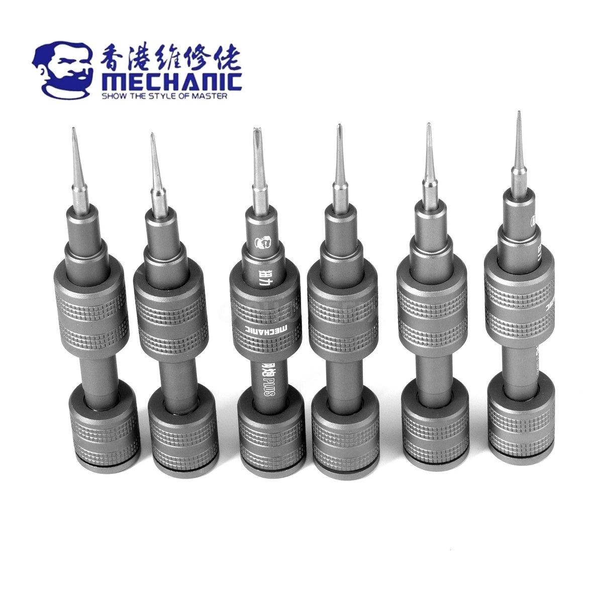 Precision Manual Screwdriver - Tip Options