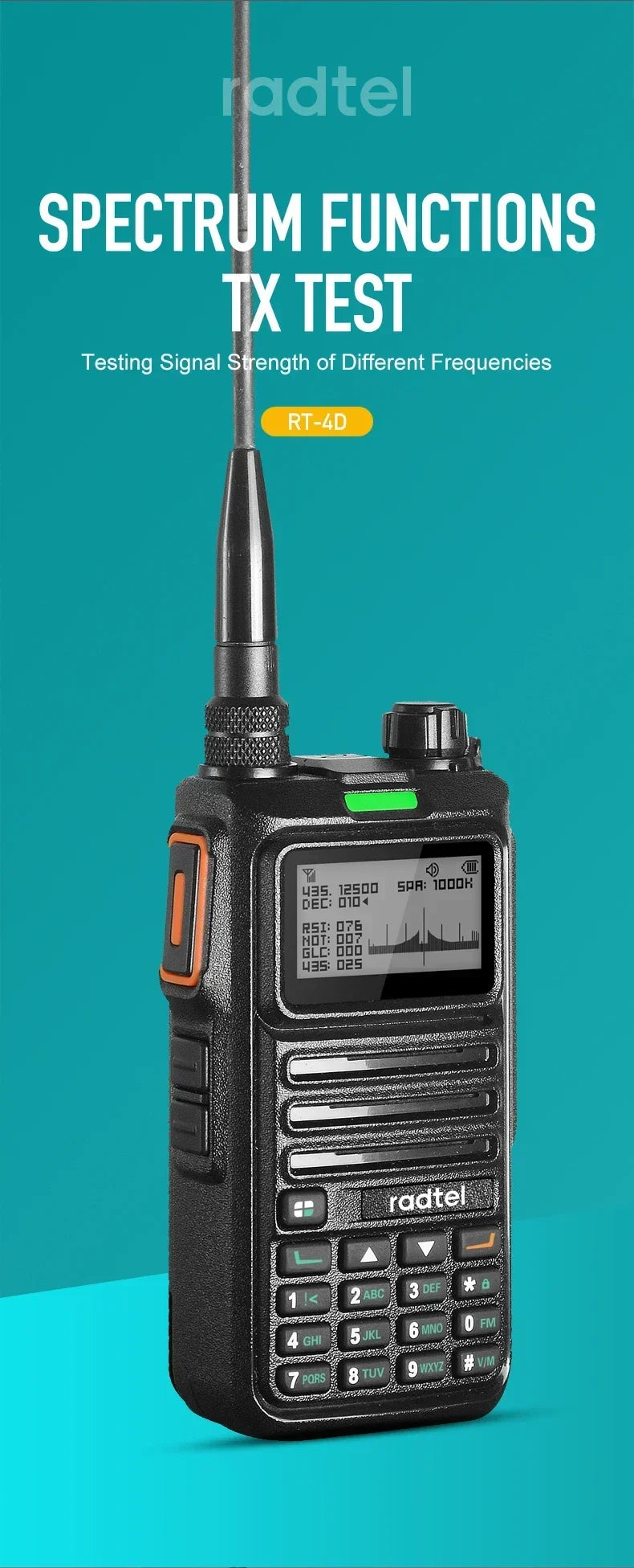 RT-4D DMR Digital and Analogue Two-Way Radio
