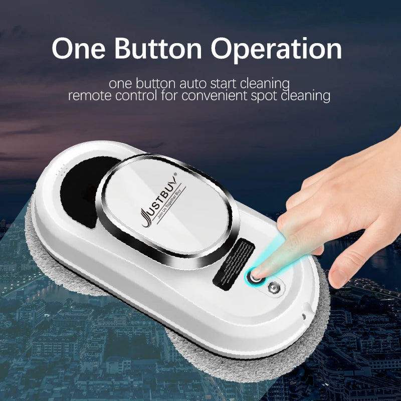 Remote-Controlled Window Cleaning Robot
