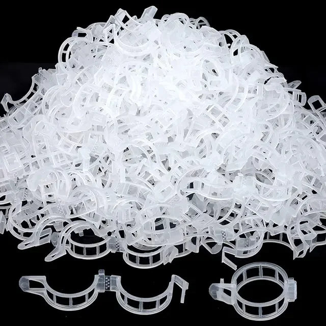 Clips en plastique pour tomates et plantes grimpantes, 50 ou 100 pièces