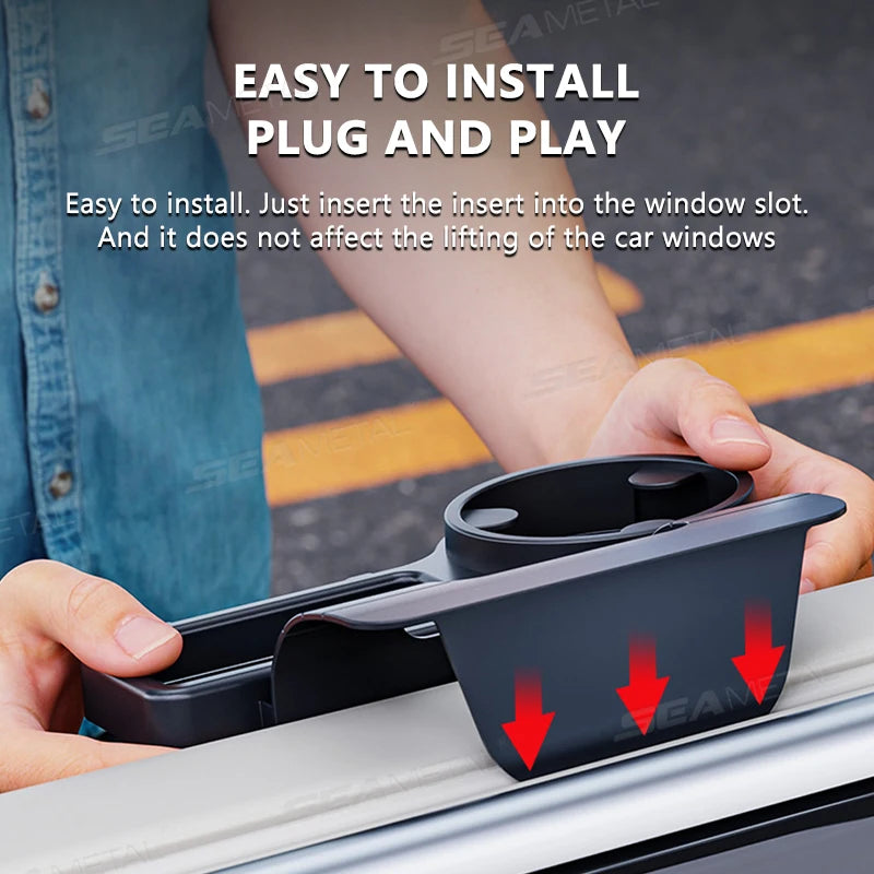 4 in 1 Car Door Organizer Hanging Cup Holder