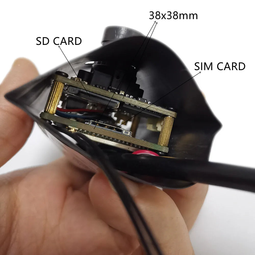 4G batériový mini kamerový modul s pinhole objektívom