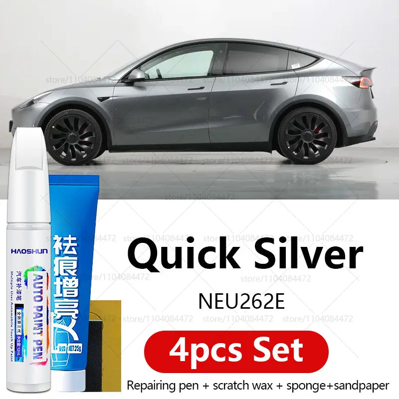 Bilfärgsreparationspenna för Tesla – Repslagningsset