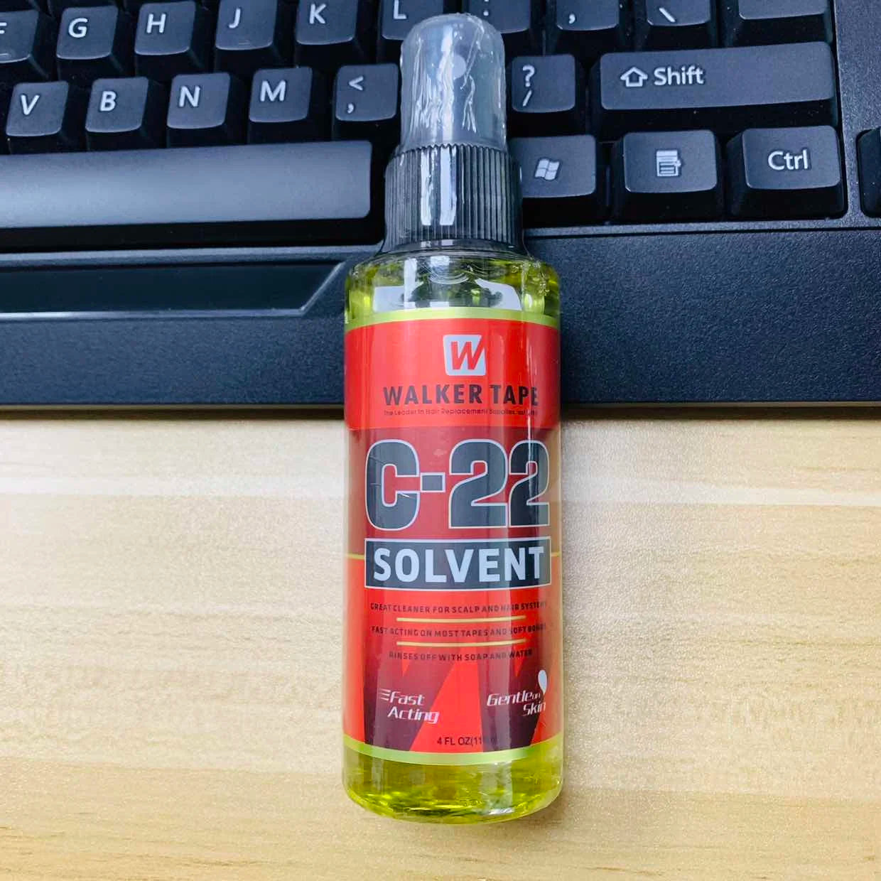 C-22/bottle Solvent Spray Remover for Lace Wigs Toupee Adhesive Removers Wig Glue Remover for Tape Hair Extensions