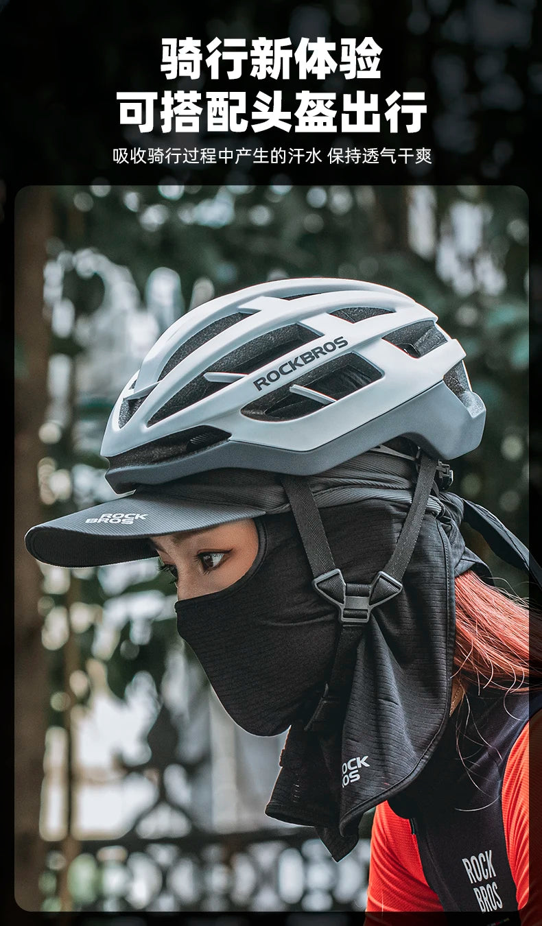 Summer Full Face UV Protection Balaclava for Cycling & Outdoor Use