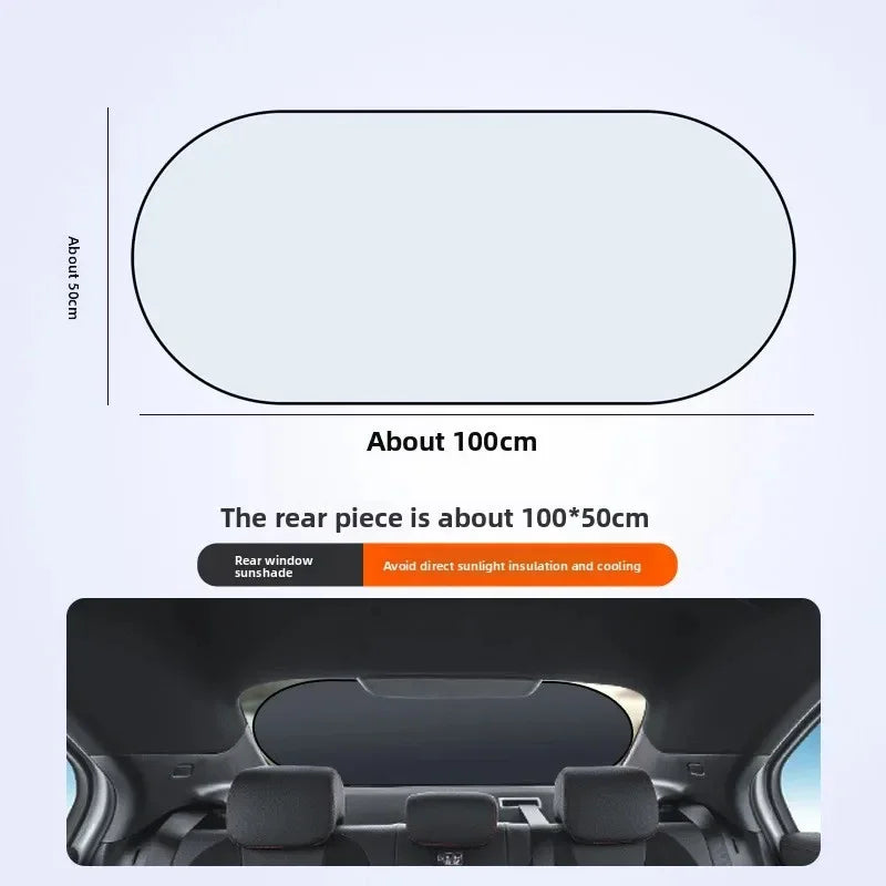 Reflective Rear Car Window Sun Shade