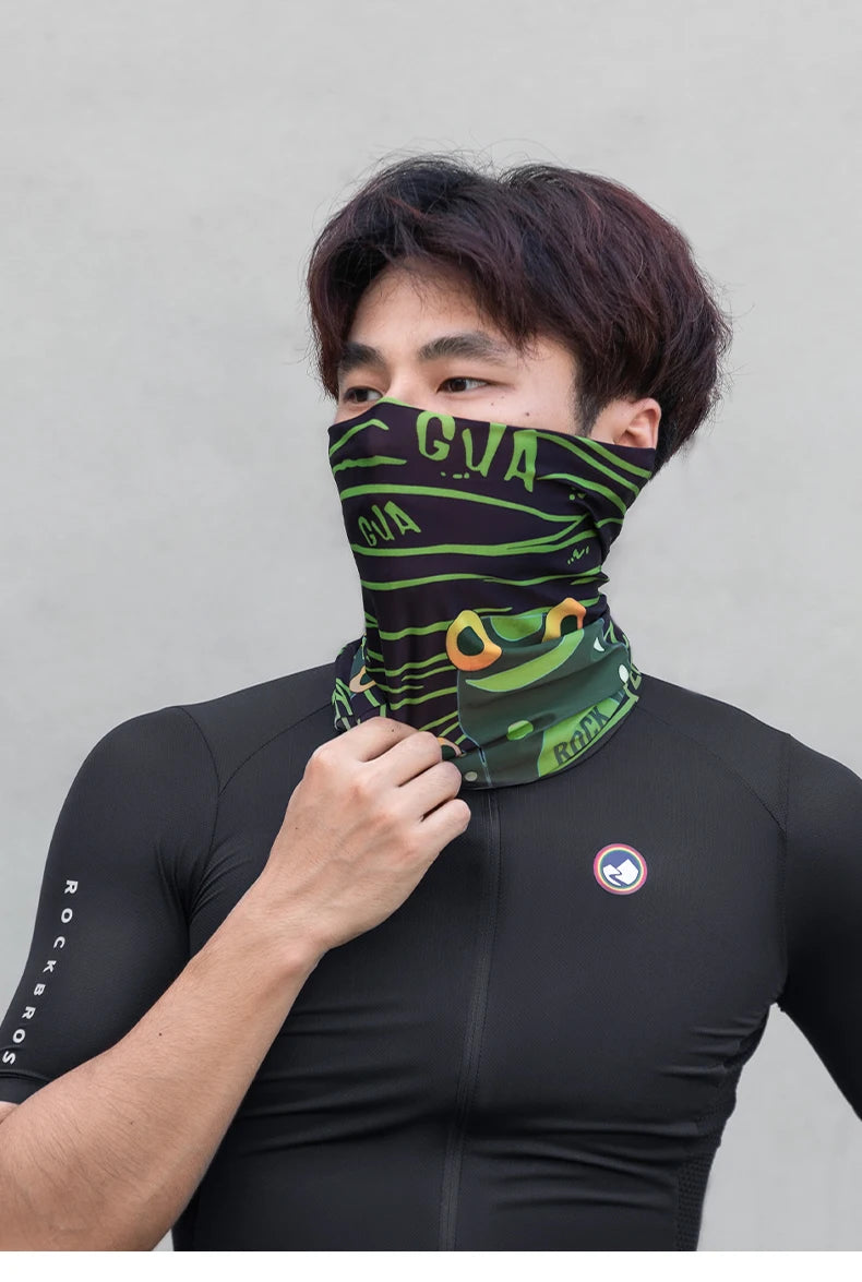 Masque de cyclisme cagoule pour protection solaire et sports de plein air
