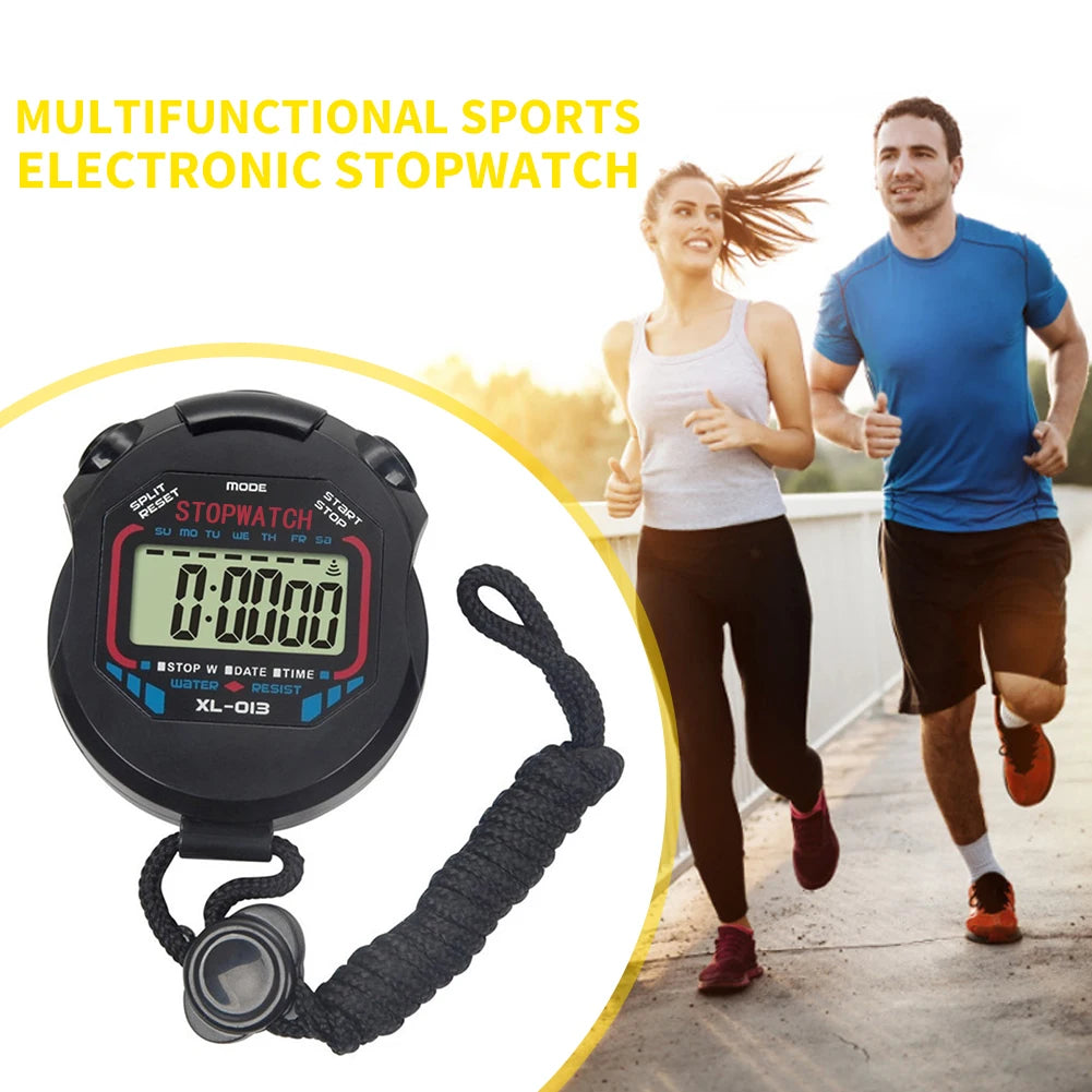 Digitale handstopwatch voor sport met alarm