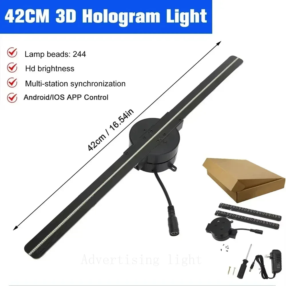 WLAN-LED-Hologramm-Lüfterdisplay - G42 oder PD42