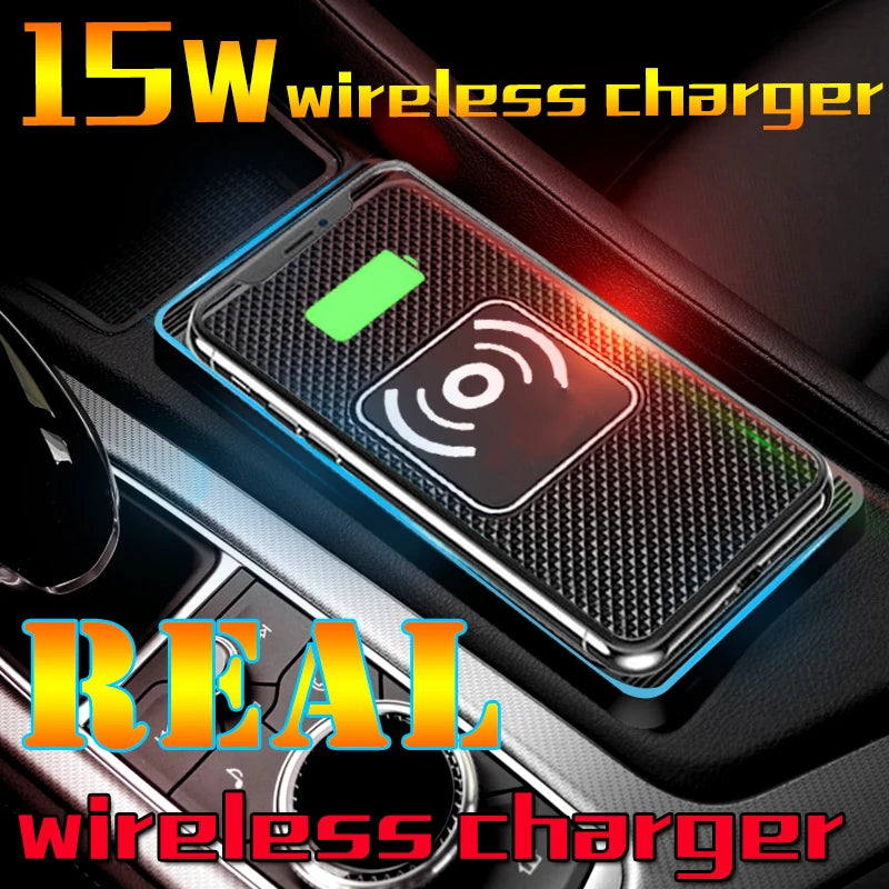 Wireless Car Charging Pad - Connection Options