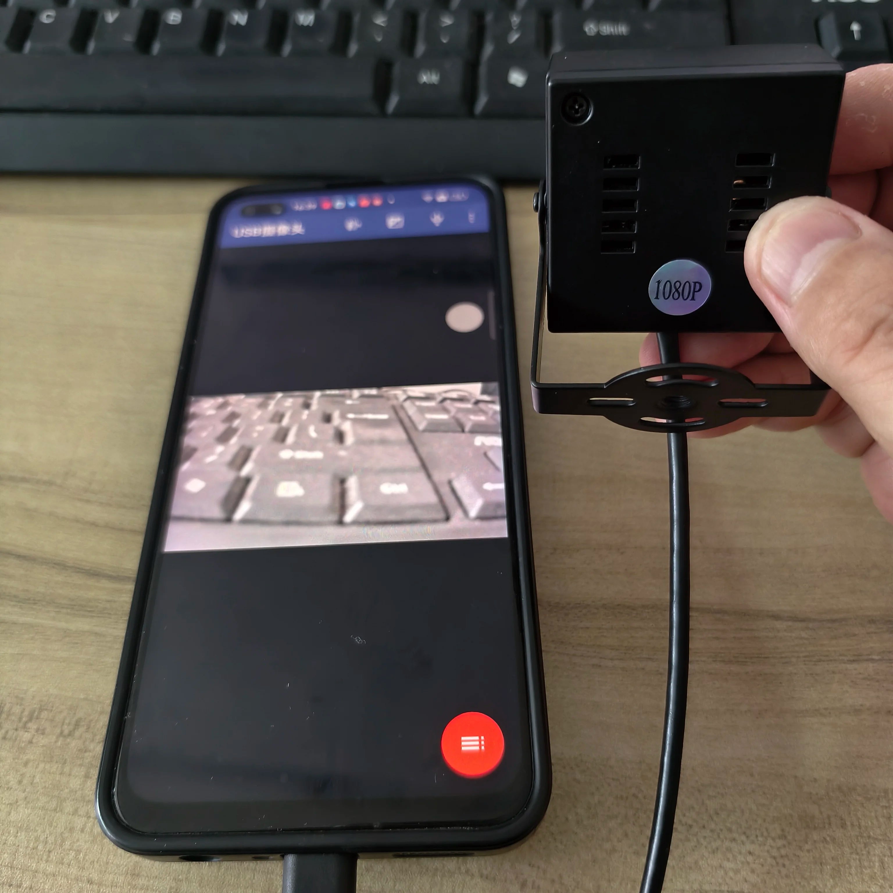USB éjjellátó kamera 1080P OTG UVC Android és Windows mini CCTV