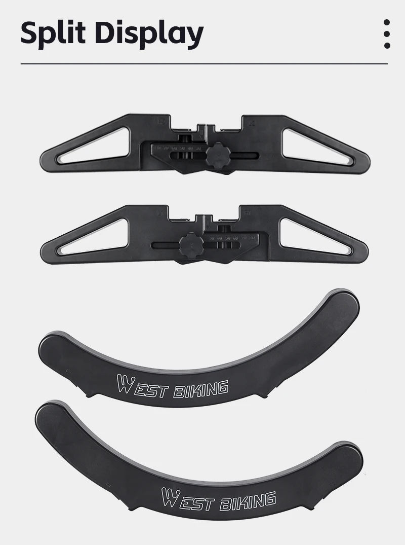 WEST BIKING Adjustable Bicycle Parking Rack MTB Road Bike Indoor Garage Storage Stand Bike Repair Stand Cycling Accessories