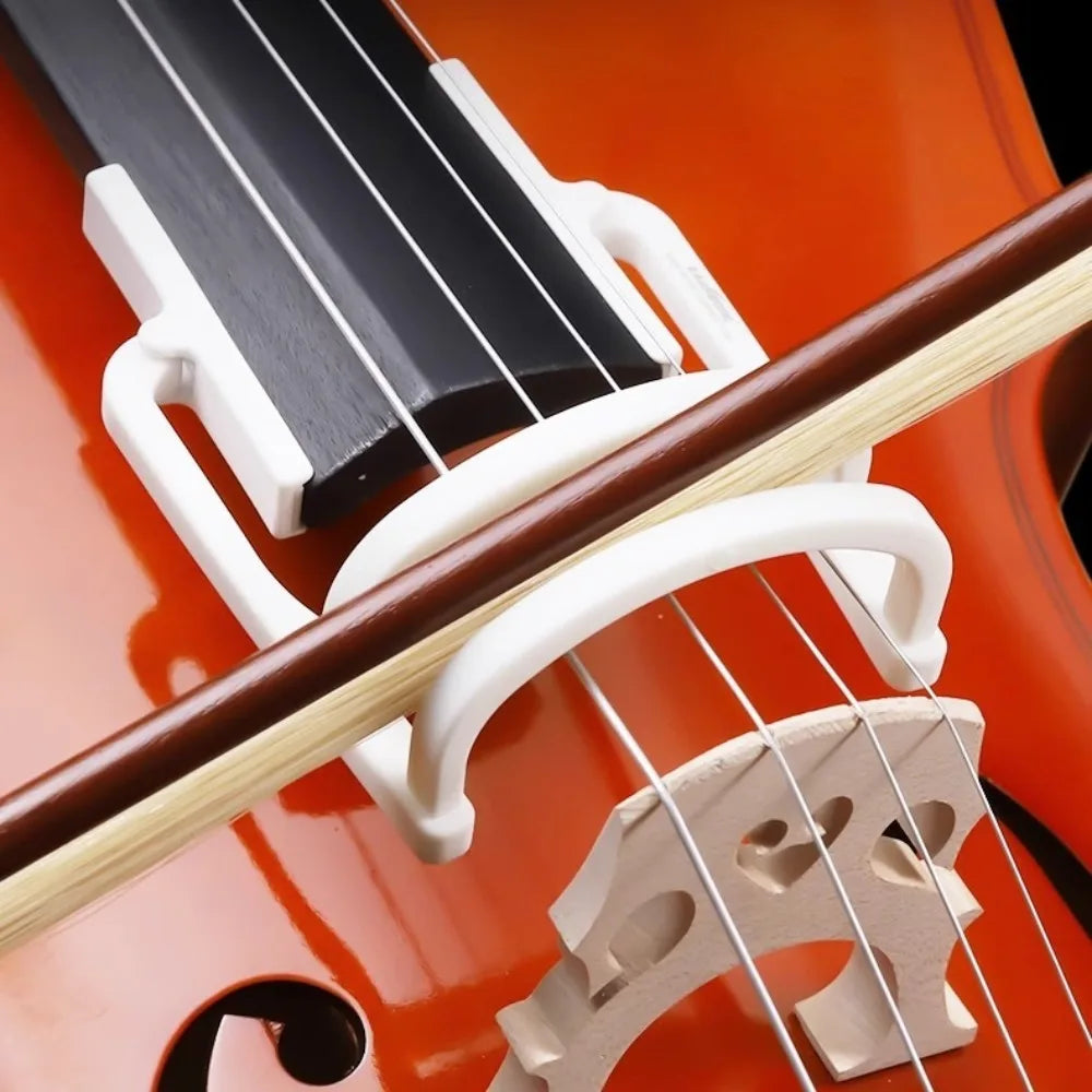 Cello Bow Guide with Rotating Mount