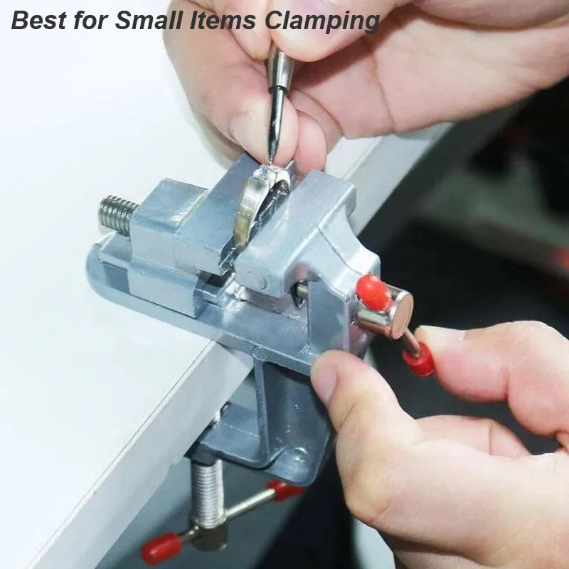 Mini Table-Clamp Bench Vise, 25mm Jaw Opening