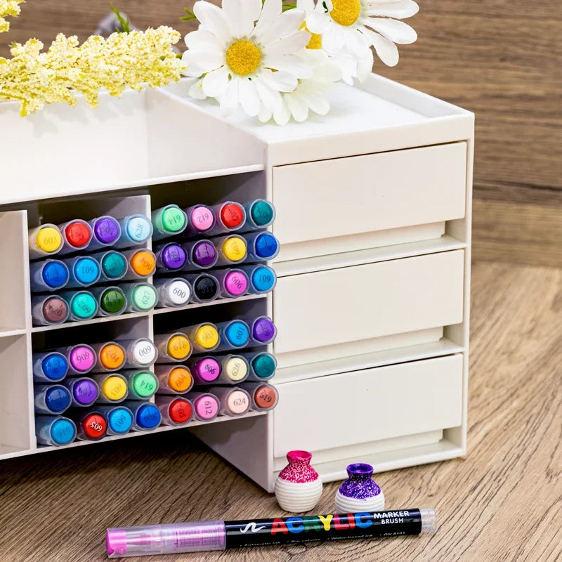 36-väriset akryylimarkkerit