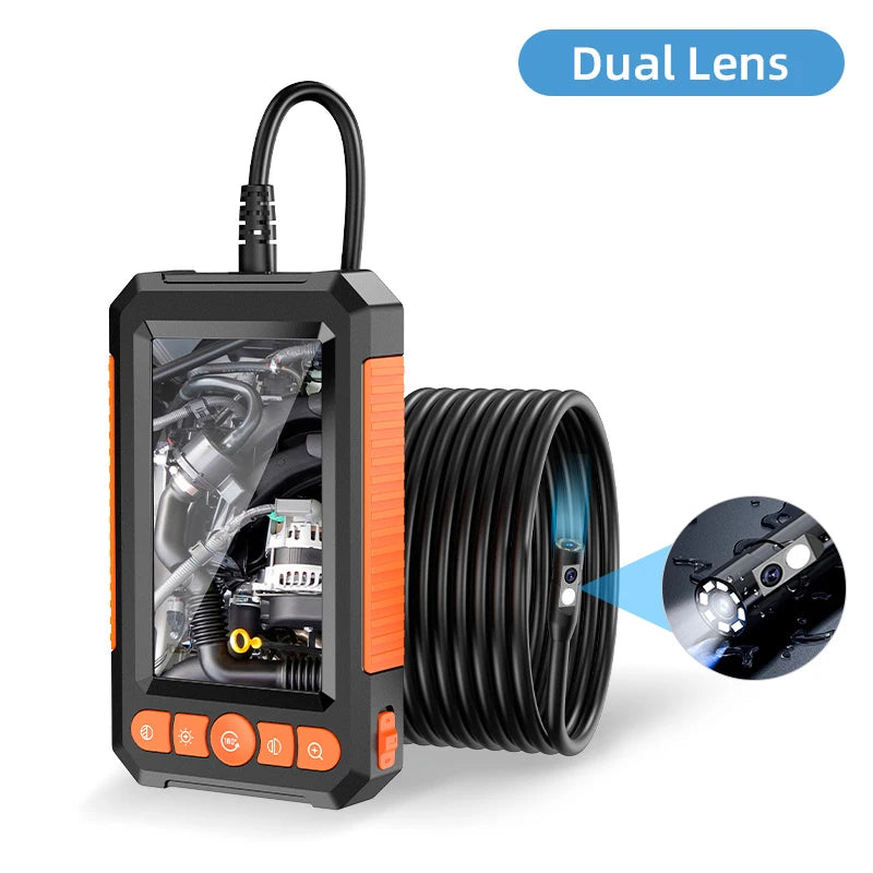 1080P Industrial Endoscope Camera with 4.3" IPS Screen
