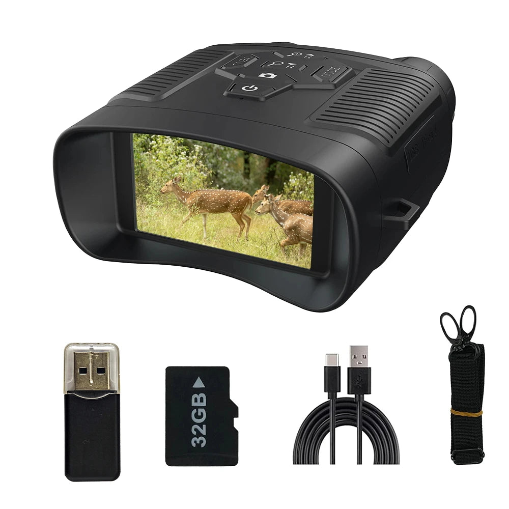 2.5K Night Vision Goggles with 36MP Photos and 6X Zoom