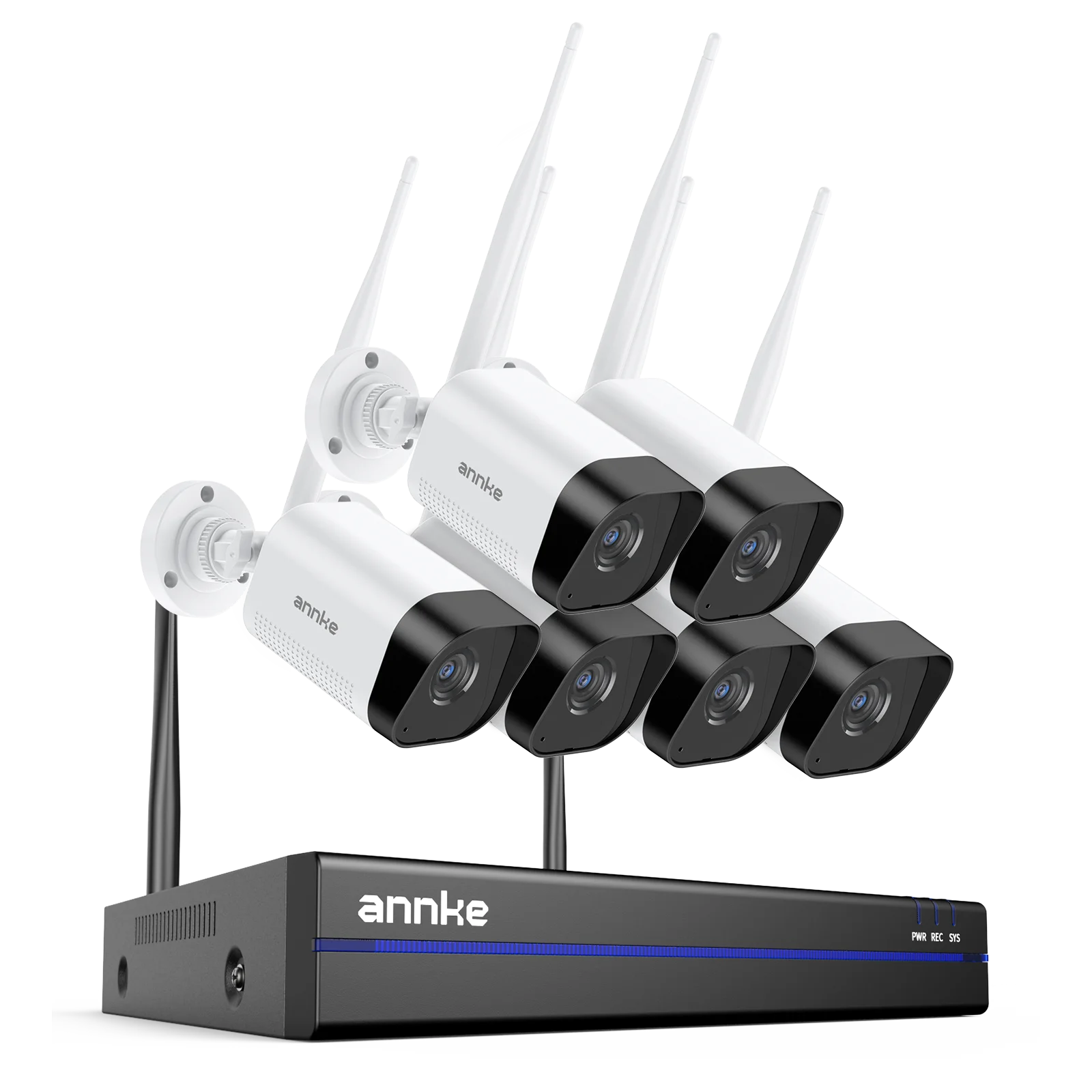 ANNKE 5MP WiFi CCTV System with 16-Channel NVR