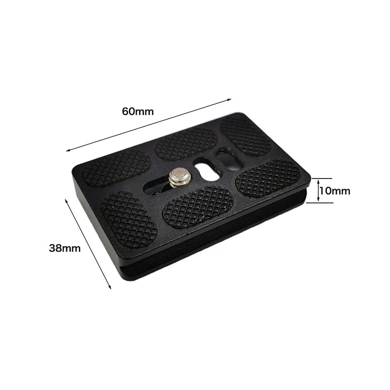 Quick-Release Camera Plate with 1/4 Inch Screw