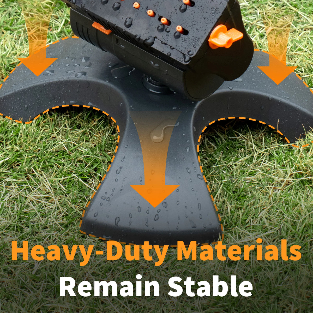 Adjustable Oscillating Garden Sprinkler