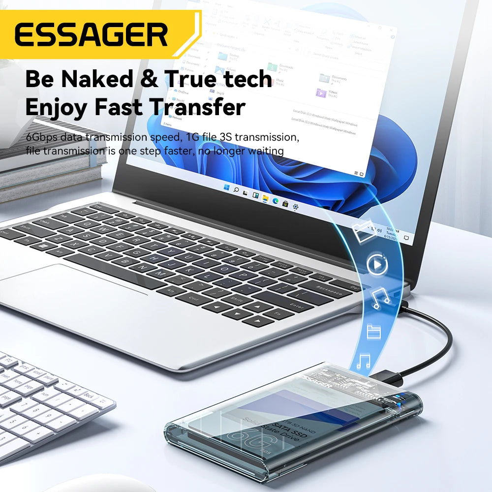 2.5-Inch SATA USB 3.0 Drive Enclosure
