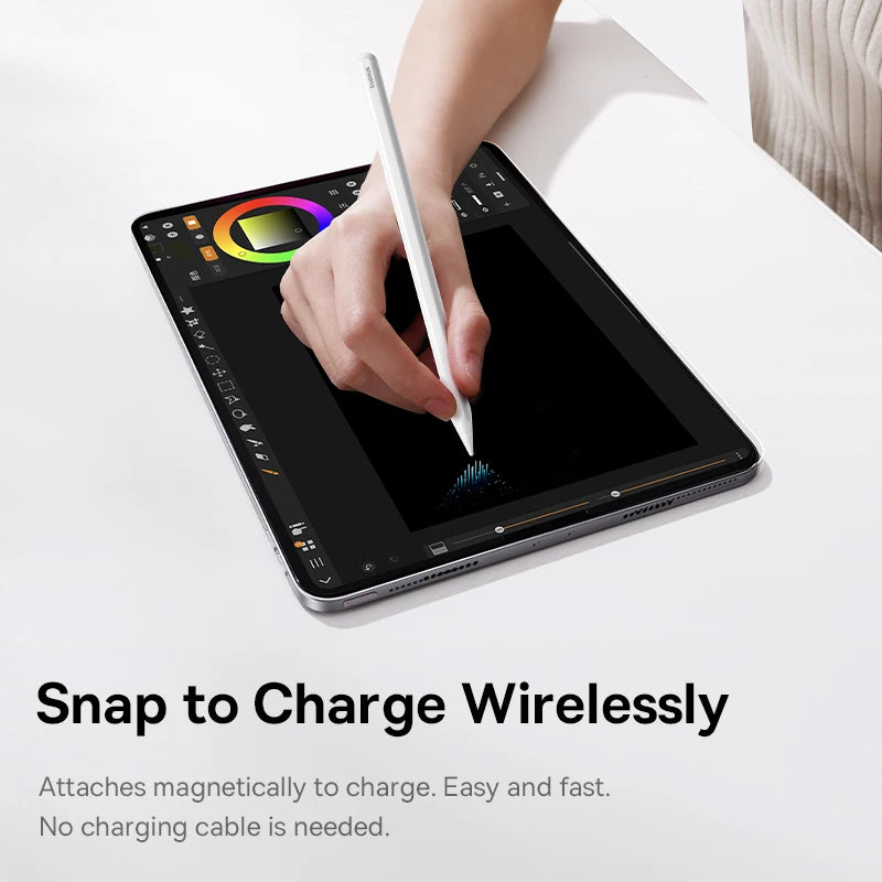 Bluetooth stylusové pero pre iPad s 360° dotykovým ovládaním a skratkovými tlačidlami