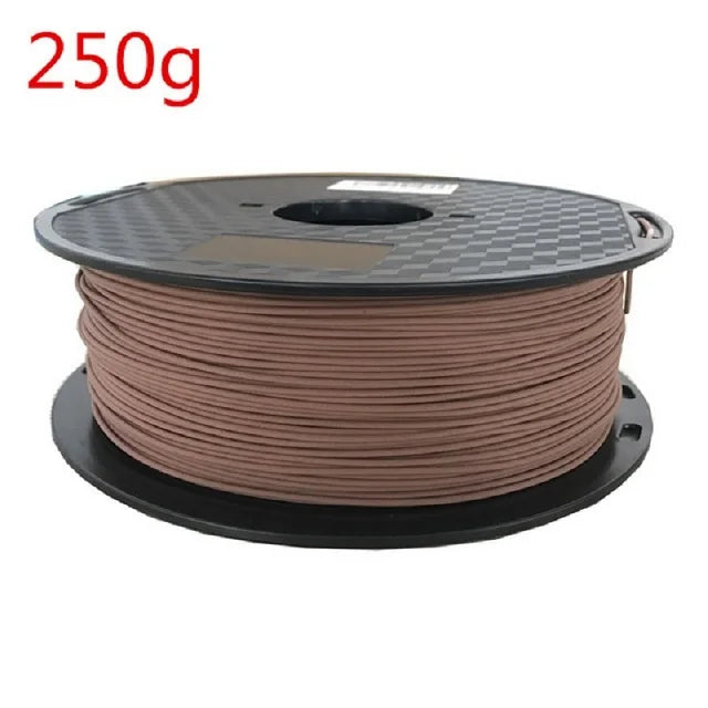 Wood-Effect PLA Filament, 1.75mm, Multiple Shades