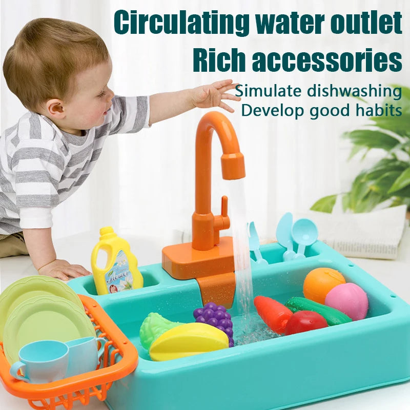 Pretend-Play Sink Set, Basin/Accessory Options