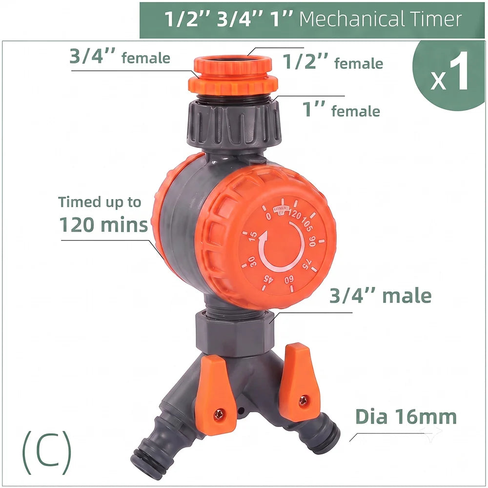 Mechanical Garden Watering Timer