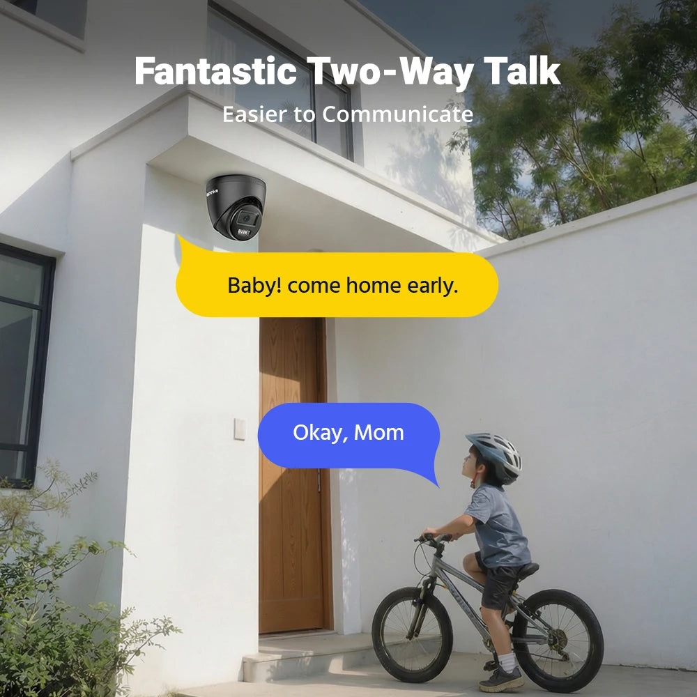 ANNKE AC500 3K Outdoor PoE Security Camera with Human Detection