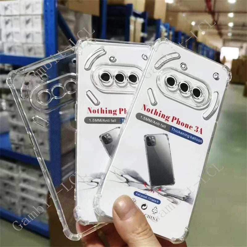 Coque pour Nothing Phone (3a) avec anneau de maintien