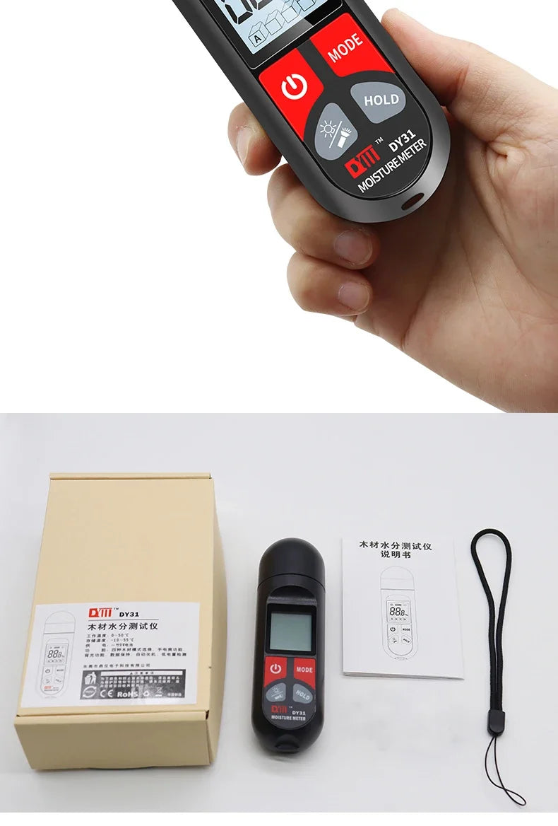 DY38 digitale geluidsniveaumeter