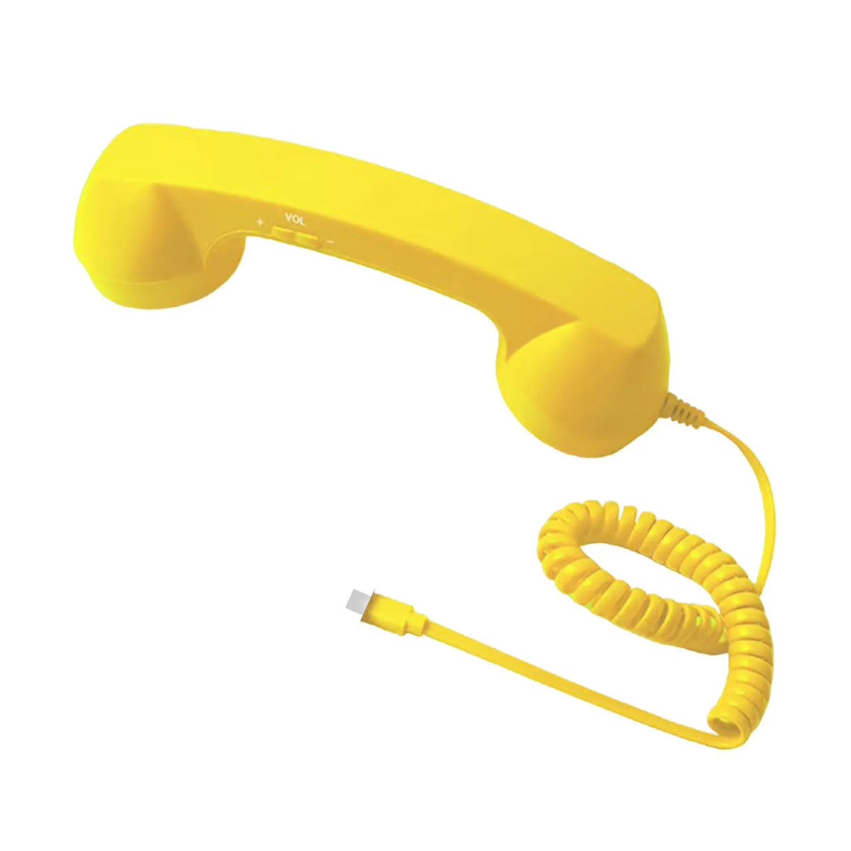 Retro telefónne slúchadlo s USB-C a ovládaním hlasitosti