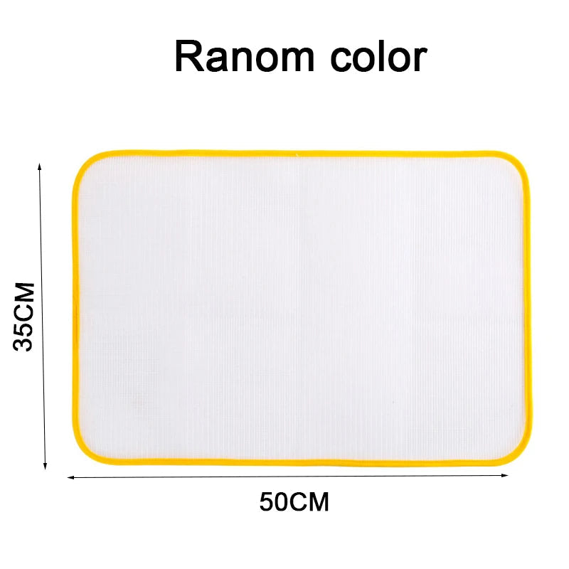 Clothes Ironing Protection Pad Cloth Protective Press Mesh Ironing Board Mat Insulation Against Random Colors Ironing Board Cove