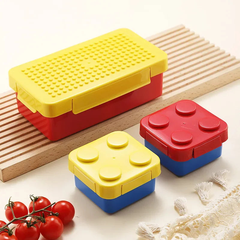 Building-Block Lunch Box or Separate Accessories