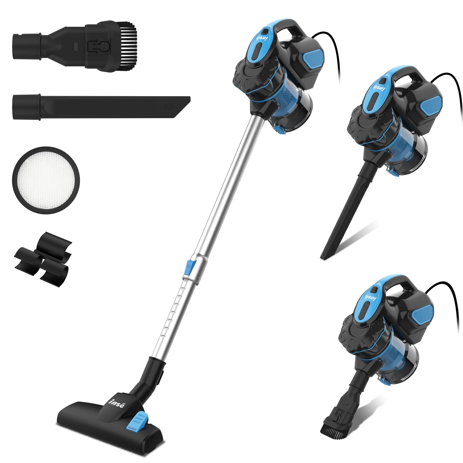 INSE I5 Corded Vacuum Cleaner with Powerful Suction