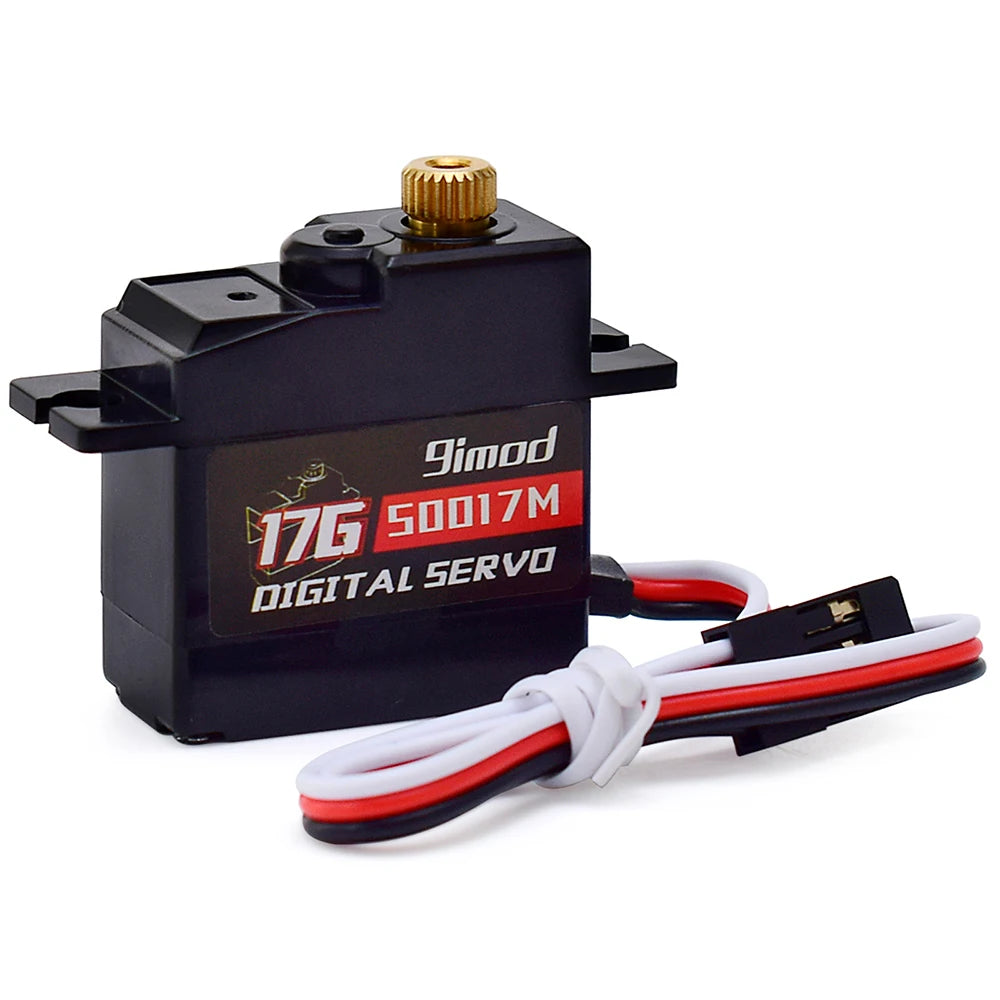 9imod Servo 9g 17g Digital Servo Motor High Speed Steering RC Servo Metal Gear Servo for 1/16 1/18 1/24 RC Car Boat Helicopter