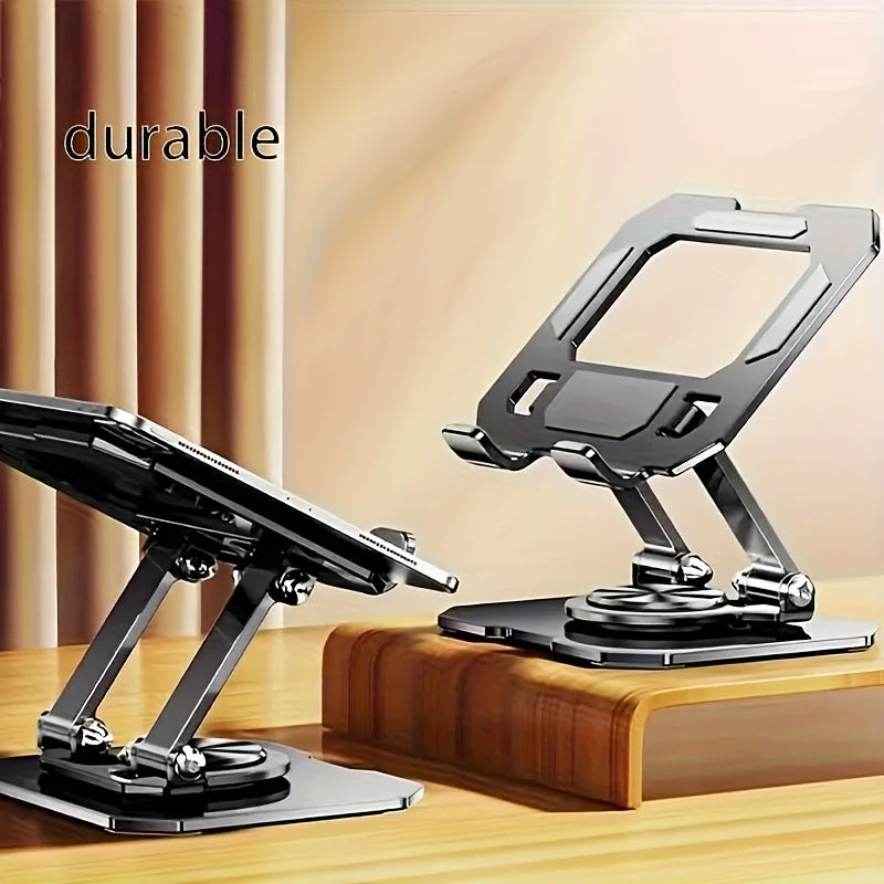 Adjustable Desktop Tablet Stand for Streaming and Recipes